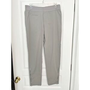 Athleta TALL Fit Mod Trekkie Ankle Zip Lightweight Pocket Tapered Track Pants